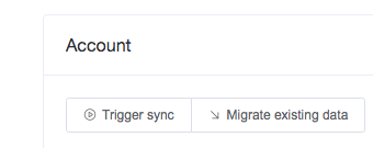 run sync for an account