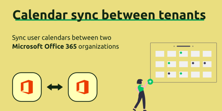 Office 365 Calendar Meeting Sync Between Organizations or Tenants