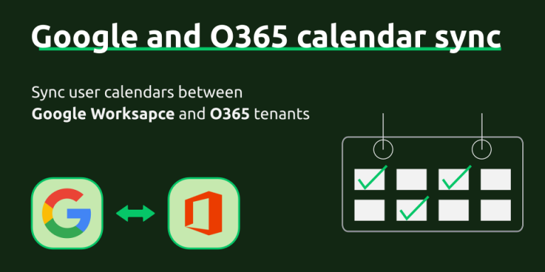 On syncing user calendars between Microsoft 365 and Google Workspace (updated in 2025)